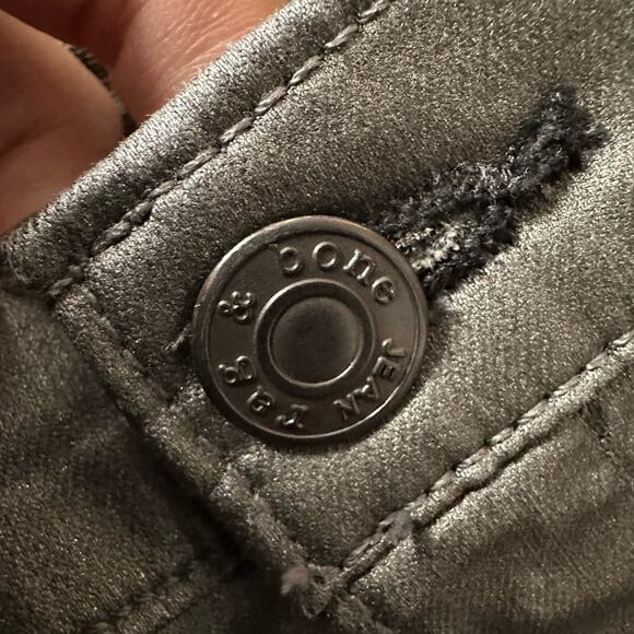 Rag and Bone for Intermix Zipper Capri Pants, Silver, Size 26 - Picture 9 of 10